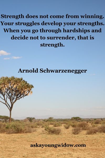 Positive Widow Quotes
