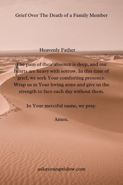 Grief Over The Death of a Family Member
